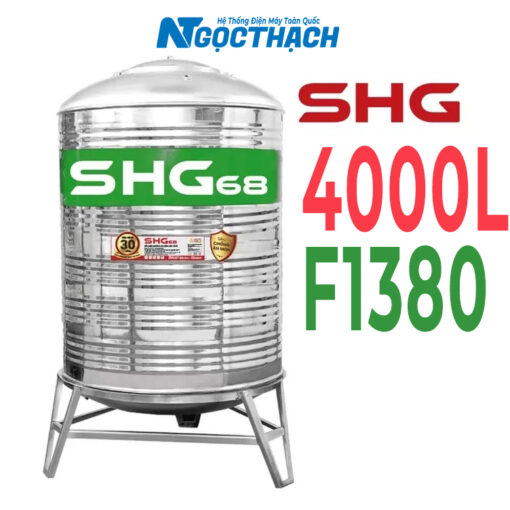 Bồn Inox Lộc Phát Siêu Chống ăn Mòn 4000l Đứng Shg68d4000f1380