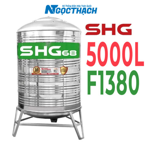 Bồn Inox Lộc Phát Siêu Chống ăn Mòn 5000l Đứng Shg68d5000f1420