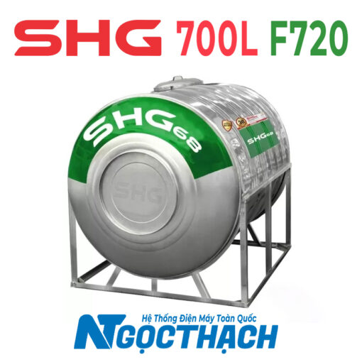 Bồn Inox Lộc Phát Siêu Chống ăn Mòn 700l Ngang Shg68n700f720