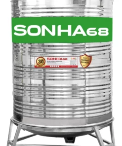 Bồn Inox Lộc Phát Siêu Chống ăn Mòn 500l Đứng Shg68d500f720 Sơn Hà Xanh