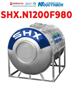 Bồn Nước Inox Sơn Hà Xanh Shx 1000l Ngang (Φ960) (sao Chép)