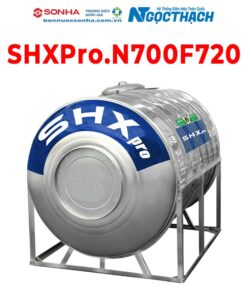 Bồn Nước Inox Sơn Hà Xanh Shx Pro 500l Ngang (Φ720) (sao Chép)