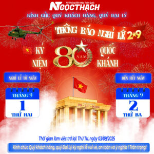 ThÔng BÁo NghỈ LỄ QuỐc KhÁnh 2/9