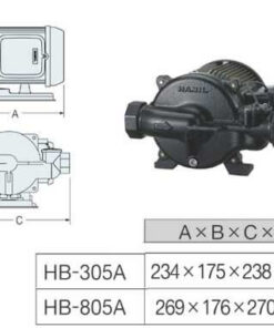 Máy Bơm Tăng áp điện Tử Hanil Hb 305a 5 (300w)