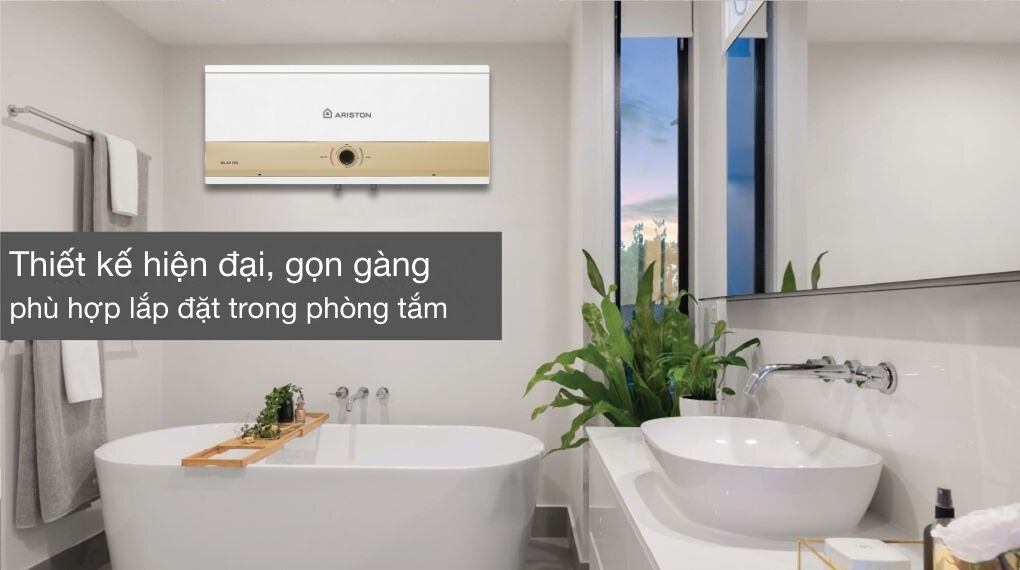 Bình Nước Nóng Gián Tiếp Ariston 30 Lít 3000w Slim3 30 Rs