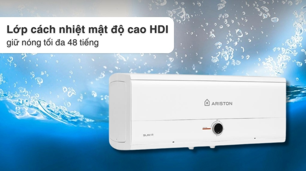 Máy Nước Nóng Gián Tiếp Ariston 20 Lít 2500w Slim3 20r