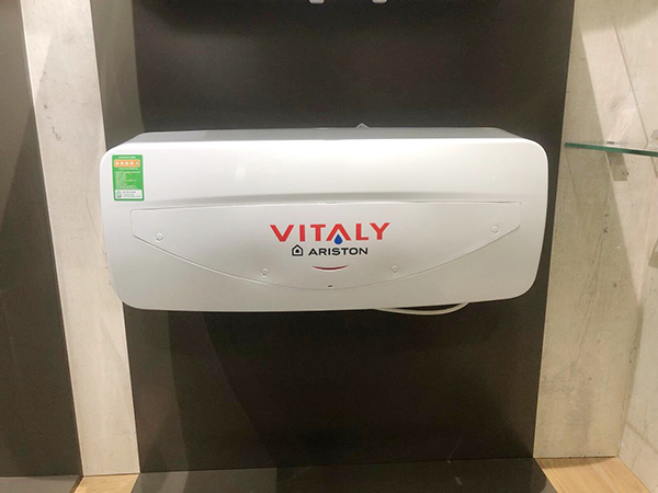 Bình Nóng Lạnh Ariston Vitaly 20 Slim (bình Ngang 20l)