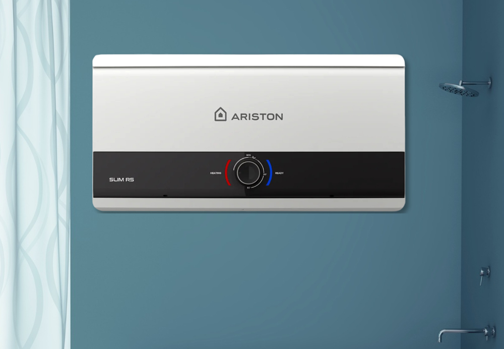 Bình Nước Nóng Gián Tiếp Ariston Slim3 15 Rs Ngang 2500w