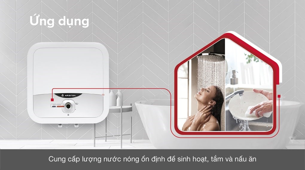 Bình Nóng Lạnh Ariston 30 Lít Vuông An2 30 Rs