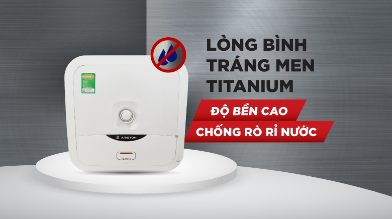 Bình Nóng Lạnh Ariston 30l Vuông An2 30r