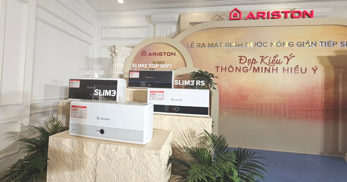 Bình Nóng Lạnh Ariston 25 Lít Slim3 25 Rs Vn Ngang