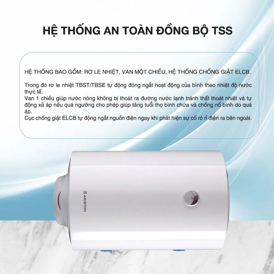 Bình Nóng Lạnh Ariston 40 Lít Pro R 40 Sh 2.5 Fe