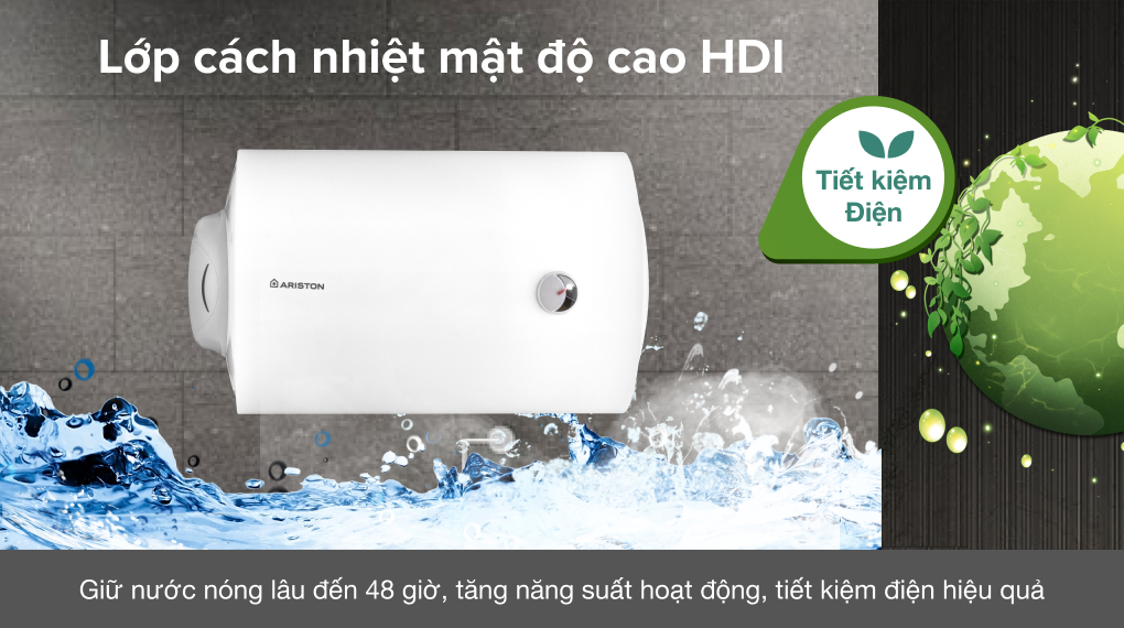 Bình Nóng Lạnh 50l Ariston Pro R 50 Sh 2.5 Fe