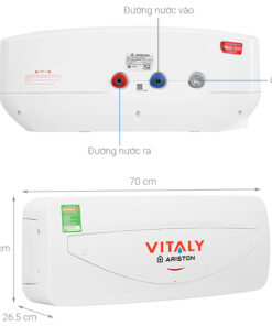 Bình Nóng Lạnh Ariston Vitaly 20 Slim (bình Ngang 20l)