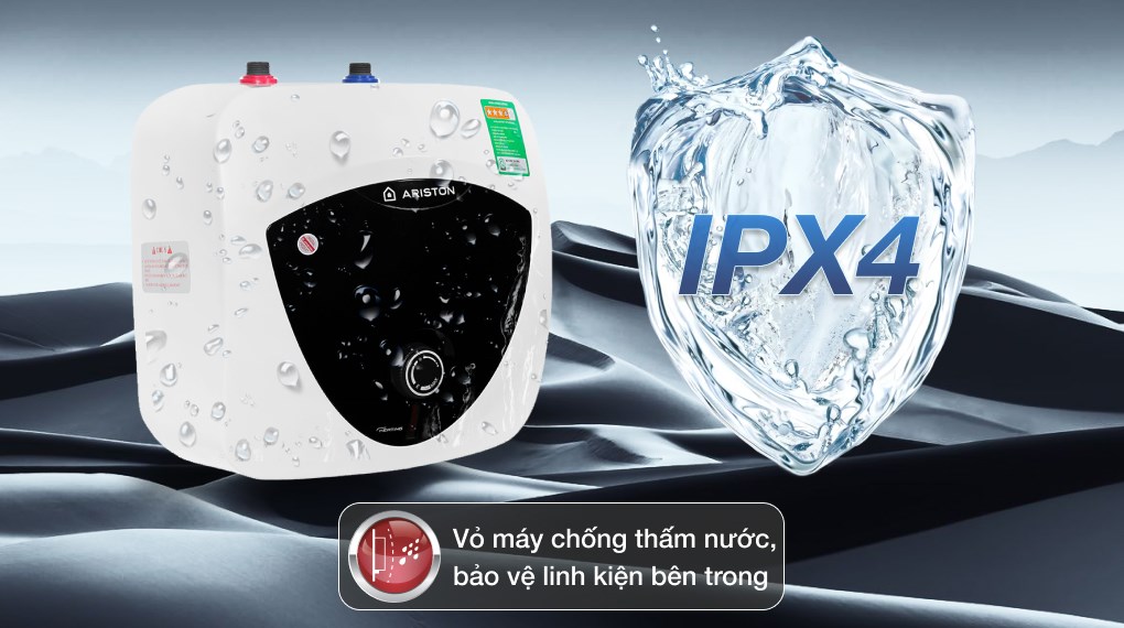 Bình Nóng Lạnh Ariston 6l An Lux 6 Ue 1.5 Fe