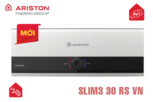 Bình Nước Nóng Gián Tiếp Ariston 30 Lít 3000w Slim3 30 Rs