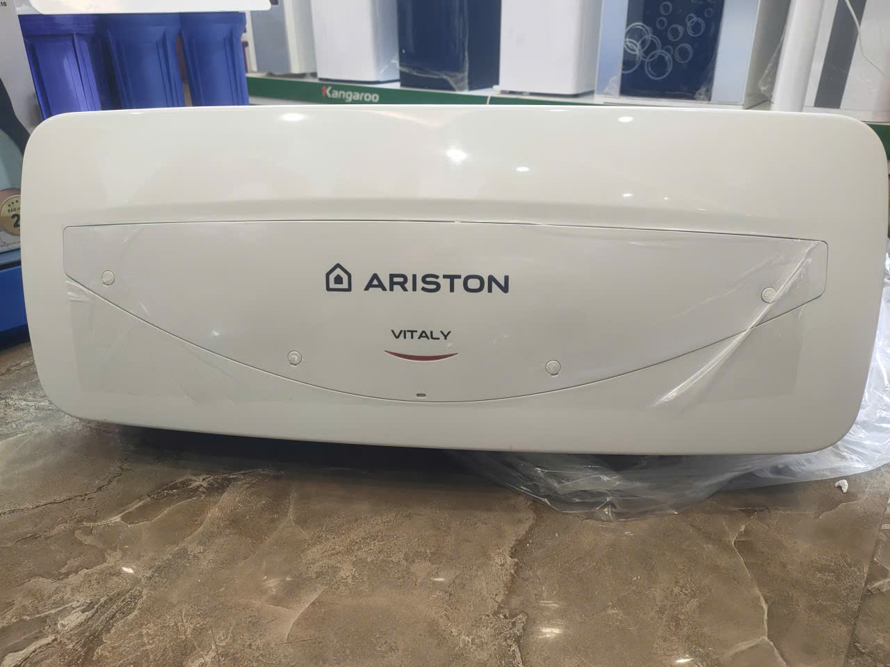 Bình Nóng Lạnh Ariston Vitaly 20 Slim (bình Ngang 20l)