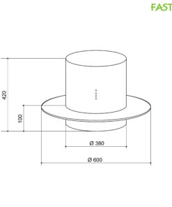 Máy Hút Mùi Treo độc Lập Fs 7027b