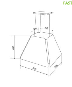 Máy Hút Mùi Treo độc Lập Fs Ts0460