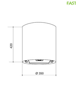 Máy Hút Mùi Treo độc Lập Fs Ts 0735r / Ts 0735y