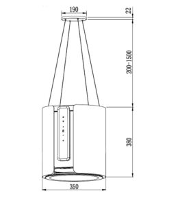 Máy Hút Khử Mùi Treo độc Lập Faster Ts0935