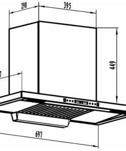 Máy Hút Mùi Tự động Làm Sạch Faster Fs 45ts Autoclean