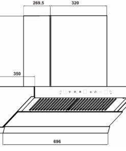 Máy Hút Mùi điều Khiển Giọng Nói Thông Minh Fs 35ai Autoclean