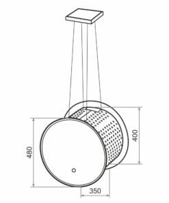 Máy Hút Mùi đảo Faster Cel Decor