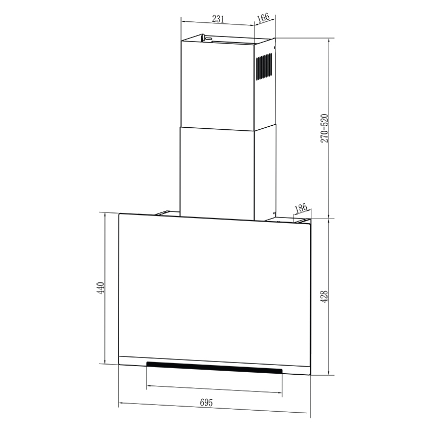 Máy Hút Mùi Faster Fs 1770