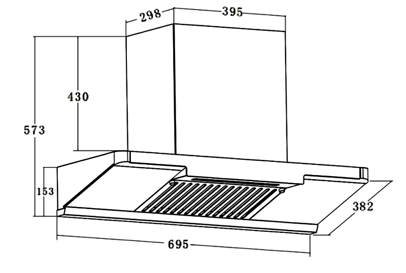 Máy Hút Mùi Faster Fs 8386md