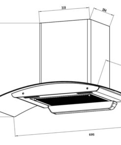 Máy Hút Mùi Faster Fs Ch750s