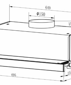 Máy Hút Mùi Faster Syp 7222w