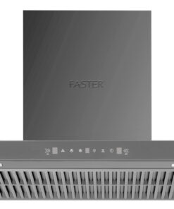 Máy Hút Mùi áp Tường Chữ T Màu Xám 70cm Faster Fs 35tg Autoclean