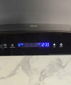 Máy Hút Mùi áp Tường Kính Cong Màu đen Cảm ứng 70cm Faster Fs 700b Autoclean