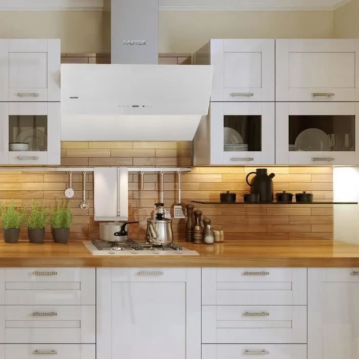 Máy Hút Mùi Faster Fs 90cg | White