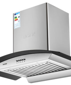 Máy Hút Mùi áp Tường Kính Cong Inox 70cm Faster Fs Ch370s