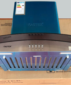 Máy Hút Mùi áp Tường Kính Cong Inox 70cm Faster Fs Ch370s