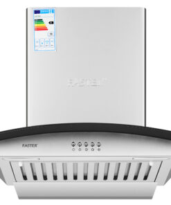 Máy Hút Mùi áp Tường Kính Cong Inox 70cm Faster Fs Ch370s