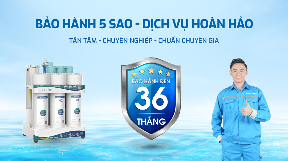 Máy Lọc Nước Ro Karofi Kaq U95 Pro (thông Minh Tự động Kiểm Soát Nước Sạch)