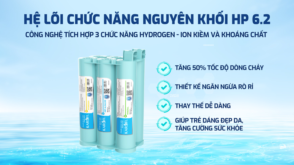 Máy Lọc Nước Ro Karofi Kaq U95 Pro (thông Minh Tự động Kiểm Soát Nước Sạch)