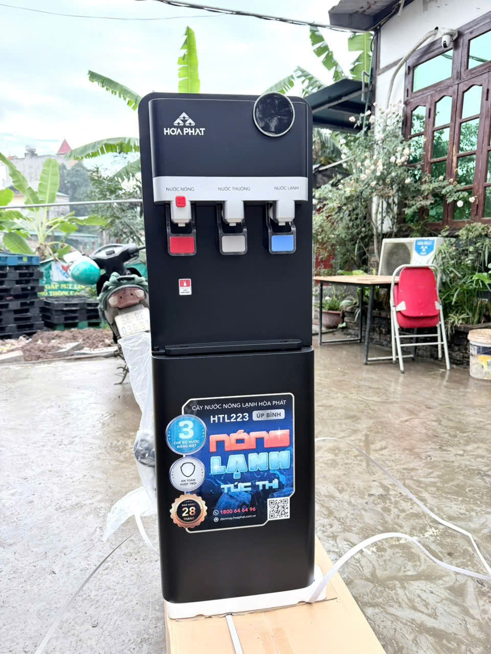 Cây Nước Nóng Lạnh úp Bình Hòa Phát Htl223