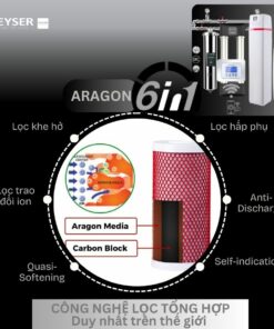 Hệ Thống Lọc Tổng Biệt Thự Lâu đài Cao Cấp Geyser Ecotar Lux Smart Villa H Tích Hợp Wifi điều Khiển Thông Minh