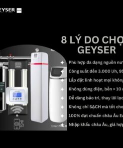 Hệ Thống Lọc Tổng Biệt Thự Lâu đài Cao Cấp Geyser Ecotar Lux Smart Villa H Tích Hợp Wifi điều Khiển Thông Minh