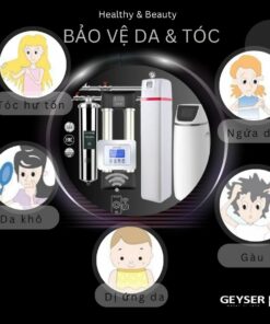 Hệ Thống Lọc Tổng Biệt Thự Lâu đài Cao Cấp Geyser Ecotar Lux Smart Villa H Tích Hợp Wifi điều Khiển Thông Minh