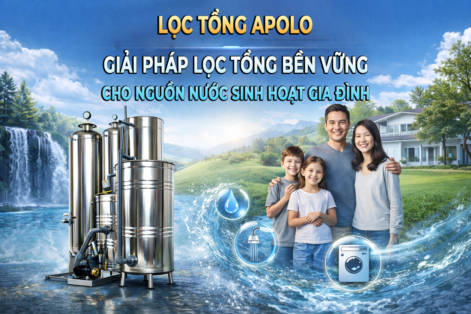 Lọc Nước đầu Nguồn Apolo