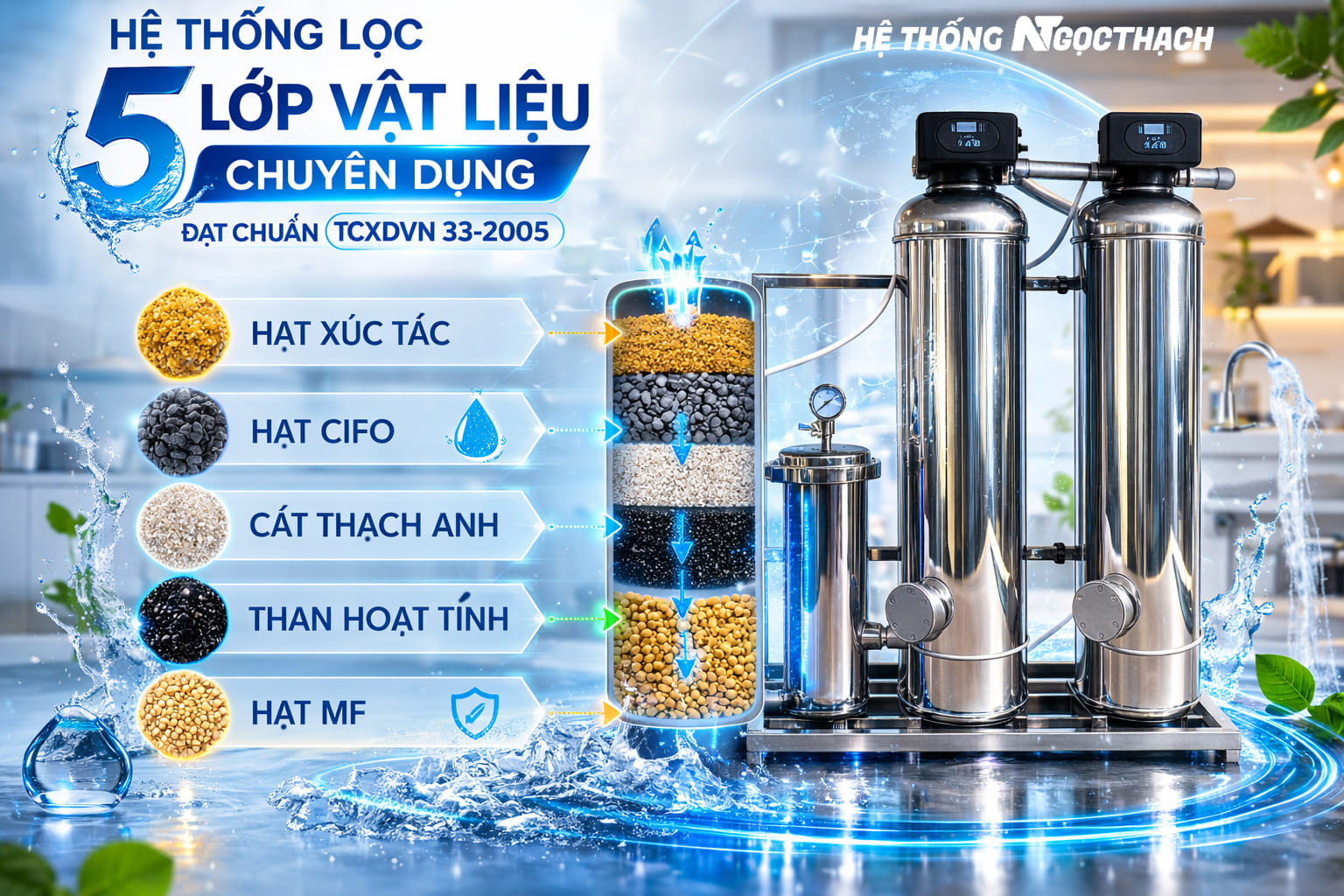 Lọc Trung Chuyển – Lọc Tổng đầu Nguồn