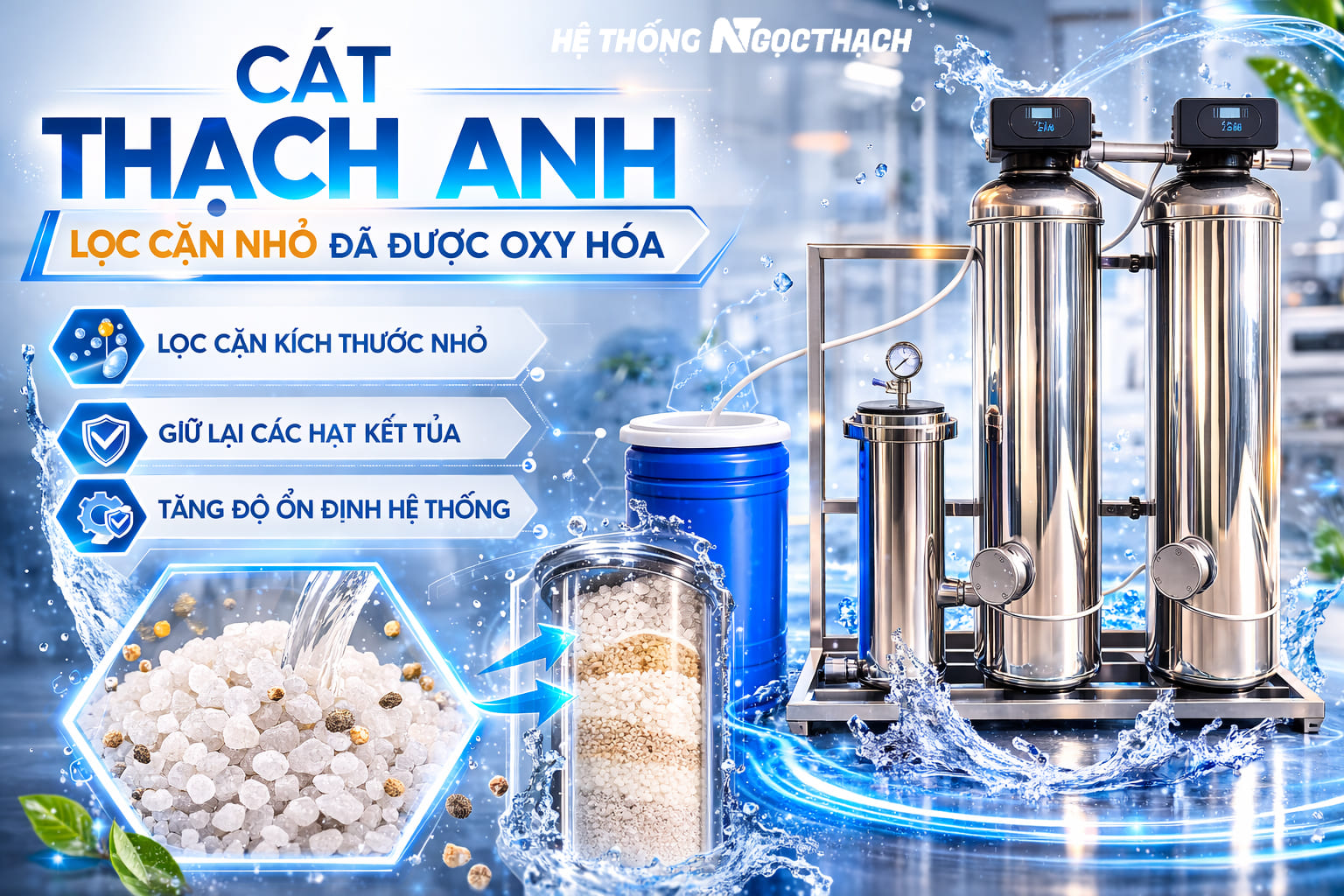 Lọc Trung Chuyển – Lọc Tổng đầu Nguồn