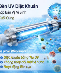 Bộ Lọc Nước đầu Nguồn 2 Cấp – 2 Cốc Béo, 1 Đèn Uv