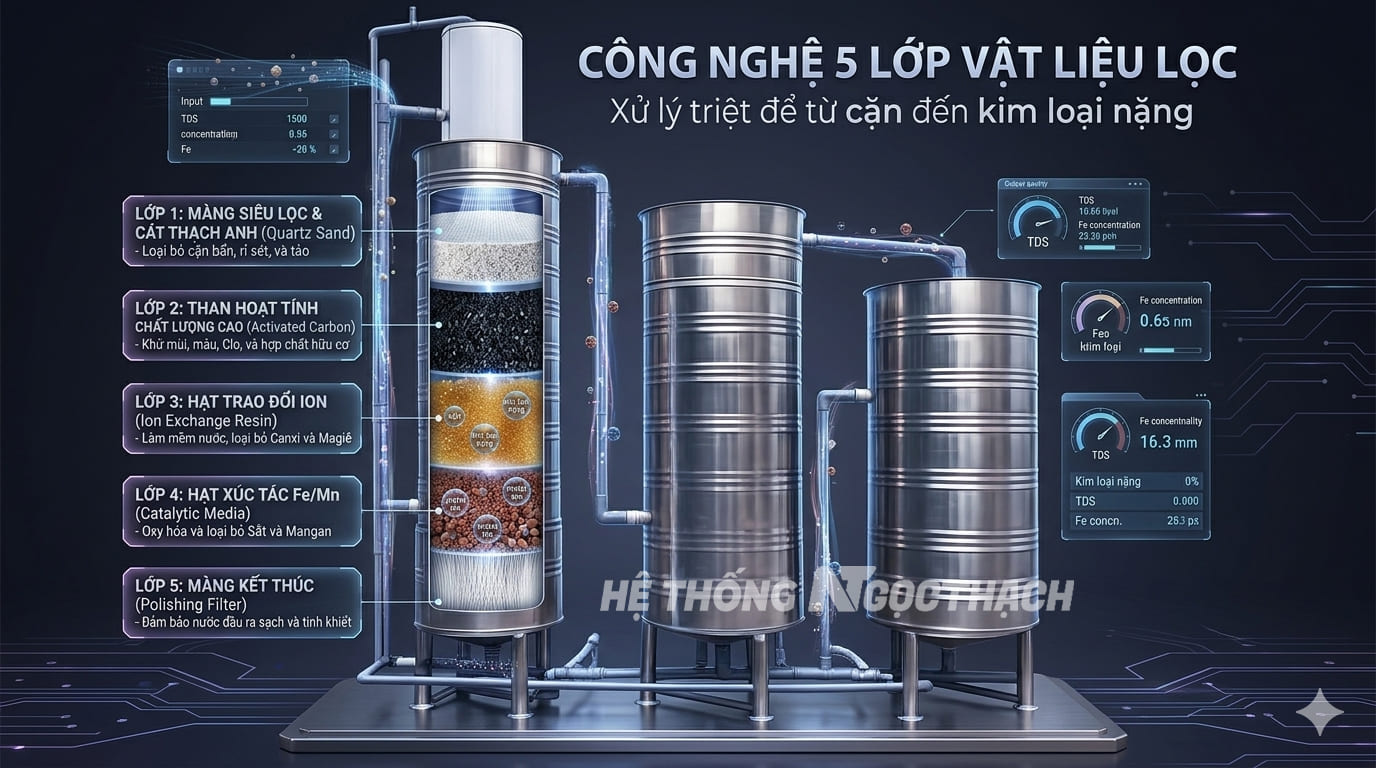 Lọc Tổng đầu Nguồn – Lọc Trọng Lực Tăng Cường