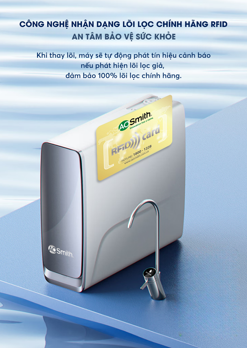 Máy Lọc Nước A.o.smith X1000 để Gầm – Ro Cao Cấp, Lõi Lọc Bền Lâu Nhất